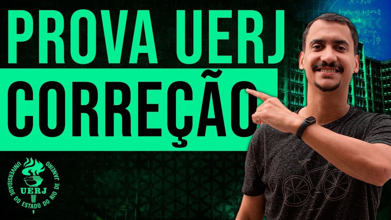 Thumbnail: Resolução da Prova Discursiva de Física | UERJ 2019 | Prof. Cataldo