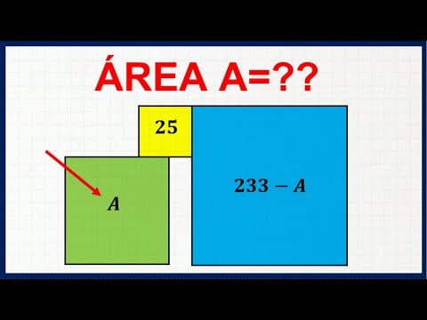 Thumbnail da aula: 💟 Área de Quadrados - A Matemática é LINDA! #17 💟
