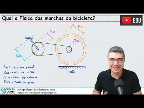 Thumbnail da aula: Física das marchas da bicicleta | Física do cotidiano | Cai no ENEM