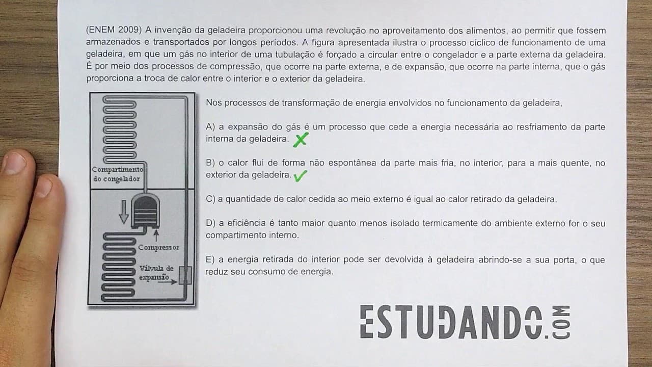 Thumbnail: RESOLVENDO QUESTÕES DE FÍSICA | ENEM 2009 | AO VIVO