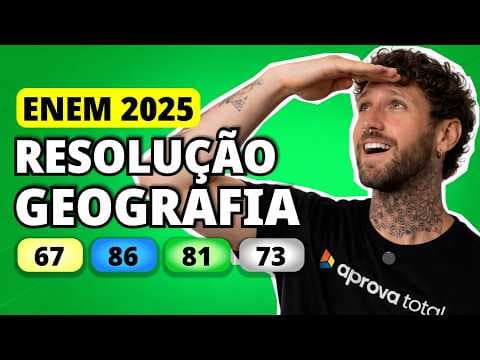 Thumbnail da aula: ENEM 2025 GEOGRAFIA – Questão 67 | Pesquisa pioneira no Brasil propõe o uso de energia do solo para