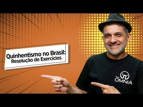 Thumbnail da aula: Quinhentismo no Brasil: Resolução de Exercícios - Brasil Escola