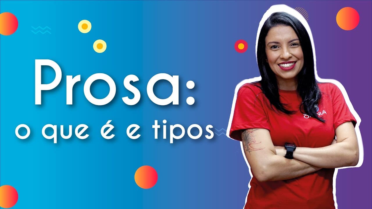 Thumbnail: Prosa: o que é e tipos - Brasil Escola