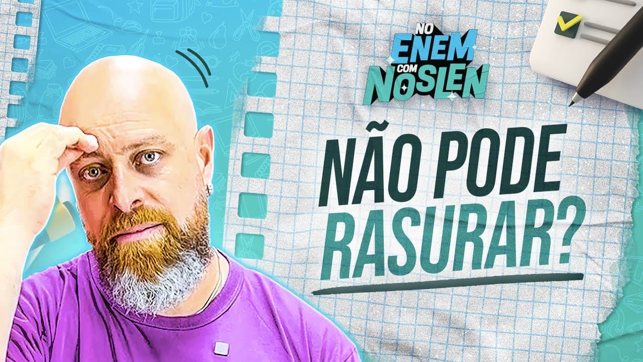 Thumbnail: MITOS do ENEM part. 2 #NoENEMComNoslen | Professor Noslen