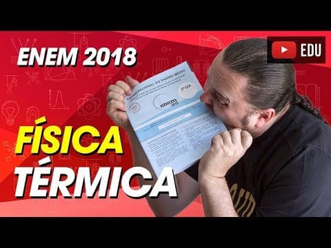 Thumbnail da aula: questão mais difícil do  ENEM 2018 ; será? | Comentário Física Questão 130 prova CINZA