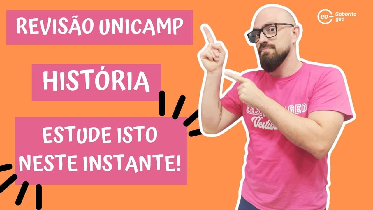 Thumbnail: REVISÃO UNICAMP 2021 | HISTÓRIA | AMÉRICA LATINA