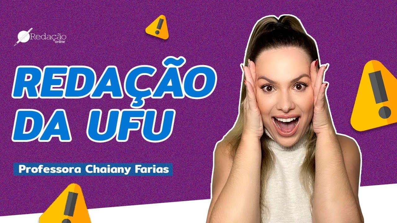 Thumbnail: Como é a redação da UFU?