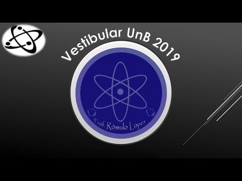 Thumbnail da aula: Vestibular UnB 2019 - Questão 87