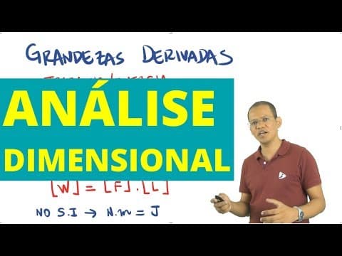 Thumbnail da aula: Aula 3 - Grandezas físicas e análise dimensional