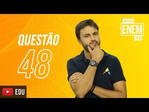 Thumbnail da aula: ENEM 2018 | Hidrografia | questão 48 (caderno amarelo)