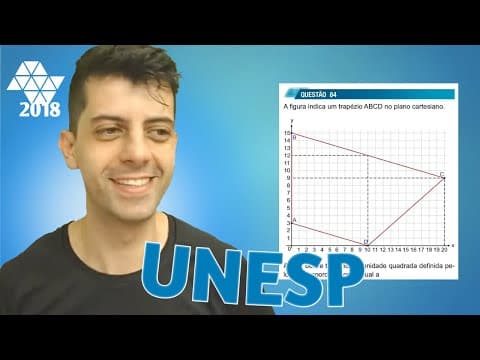Thumbnail da aula: UNESP 2018  Q84 Mat
