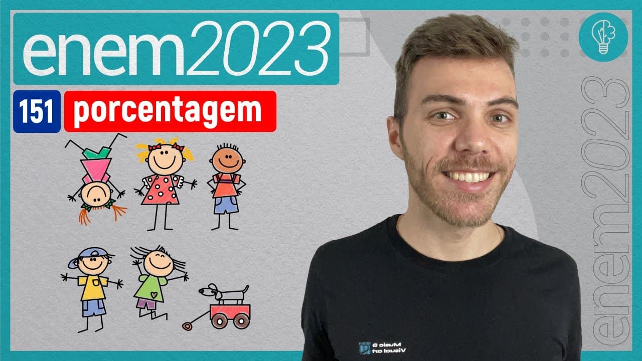 Thumbnail: ENEM 2023 - Em janeiro do ano passado, a direção de uma fábrica abriu uma creche para - PORCENTAGEM
