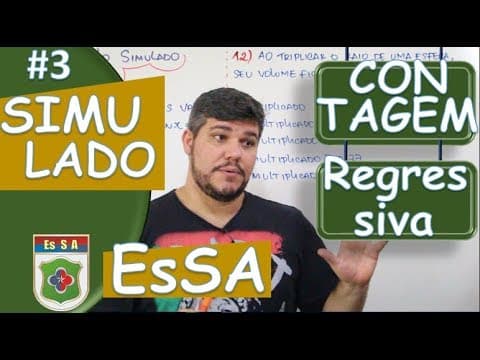 Thumbnail da aula: ESA CONTAGEM REGRESSIVA (SIMULADO) #3