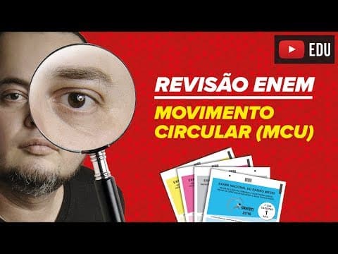 Thumbnail da aula: MCU | transmissão de movimento circular | revisão ENEM