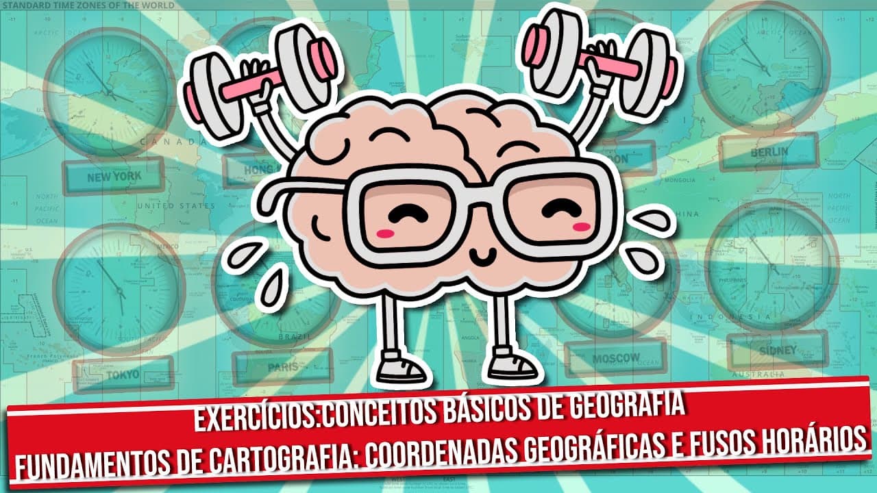 Thumbnail: COMO É COBRADA CARTOGRAFIA E CONCEITOS BÁSICOS NO ENEM?