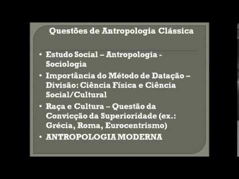 Thumbnail da aula: REVISÃO DE ANTROPOLOGIA