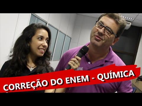 Thumbnail da aula: Correção do Enem 2015 - Química