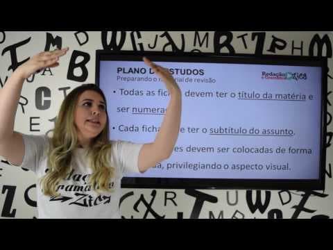 Thumbnail da aula: ✔ MATERIAL DE REVISÃO: COMO PREPARAR? - Passo 6 de 10 - Rotina de Estudos - Profa. Pamba