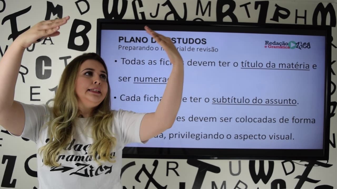 Thumbnail: ✔ MATERIAL DE REVISÃO: COMO PREPARAR? - Passo 6 de 10 - Rotina de Estudos - Profa. Pamba