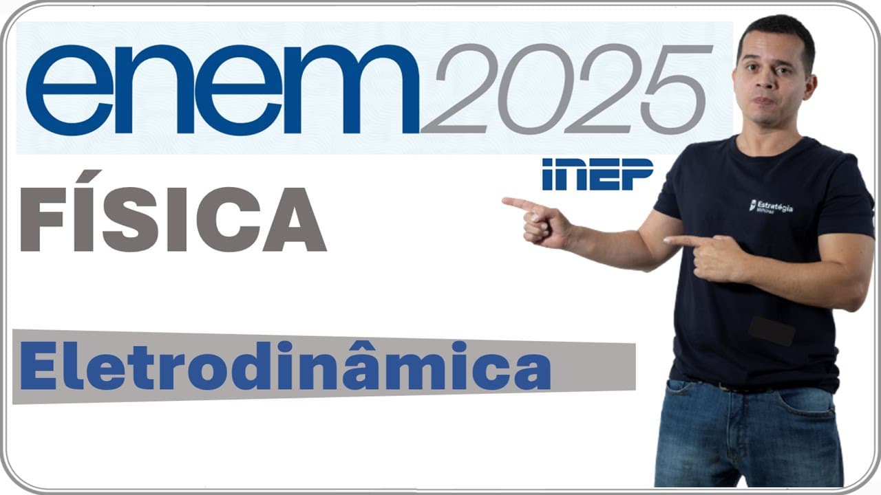 Thumbnail: ENEM 2025 | QUESTÃO 128 | A RESISTÊNCIA DE UM FIO DE PLATINA PODE SER USADA PARA MEDIR TEMPERATURAS