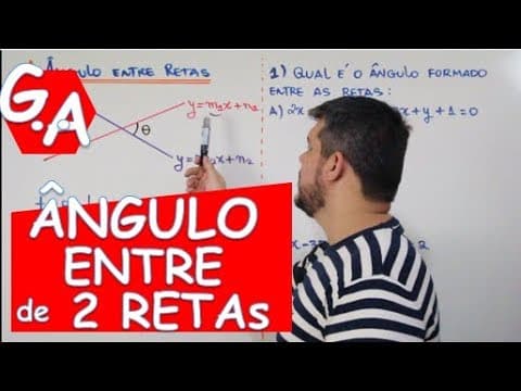 Thumbnail da aula: G. A. ÂNGULO ENTRE DUAS RETAS