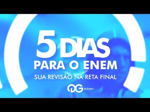 Thumbnail da aula: Português e Interpretação - ENEM | 5 Dias