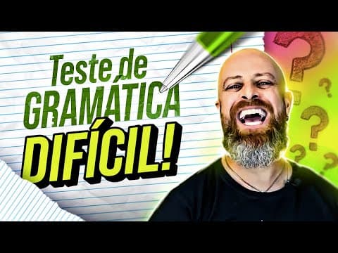 Thumbnail da aula: Quantas QUESTÕES vocês ACERTAM? | Professor Noslen