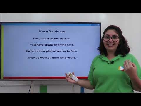 Thumbnail da aula: Inglês - Present Perfect: Regular Verbs