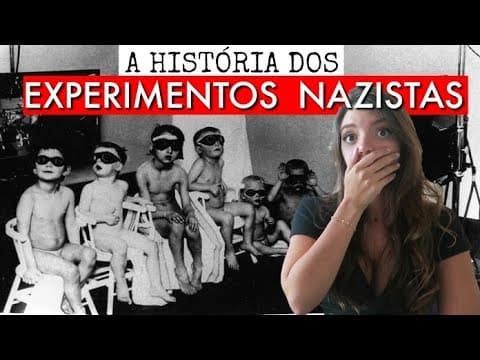 Thumbnail da aula: QUEM ERA MENGELE, O ANJO DA MORTE? - Ciência Nazista 2 (Débora Aladim)