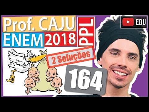 Thumbnail da aula: [ENEM 2018 PPL] 164 📓 PROBABILIDADE Uma senhora acaba de fazer uma ultrassonografia e descobre que