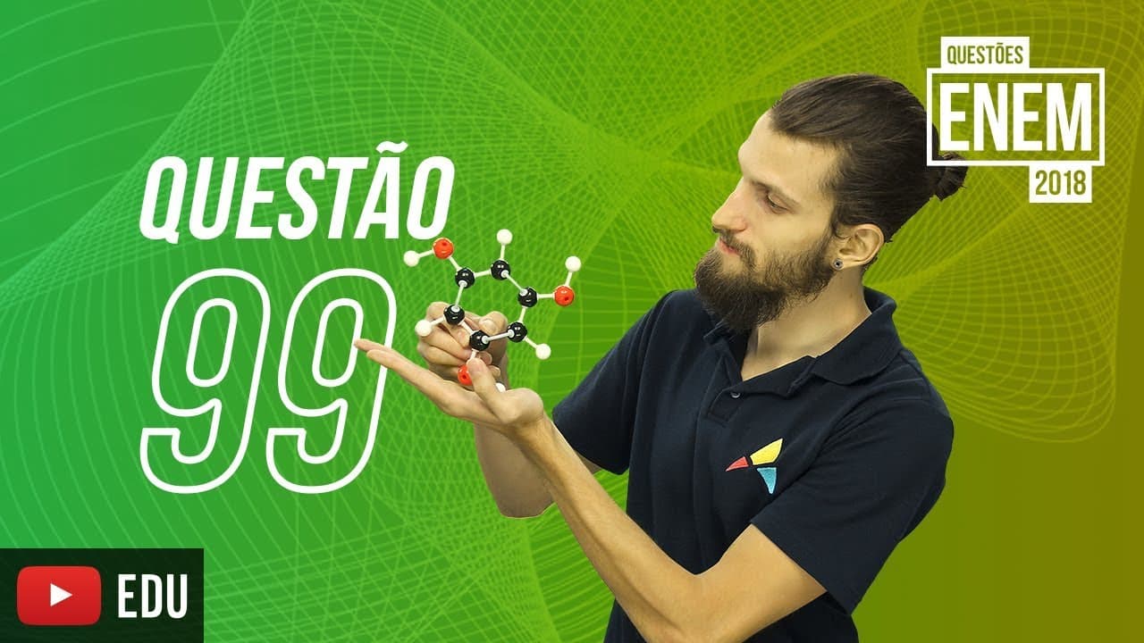 Thumbnail: ENEM 2018 | Isomeria | Questão 99 (caderno amarelo)