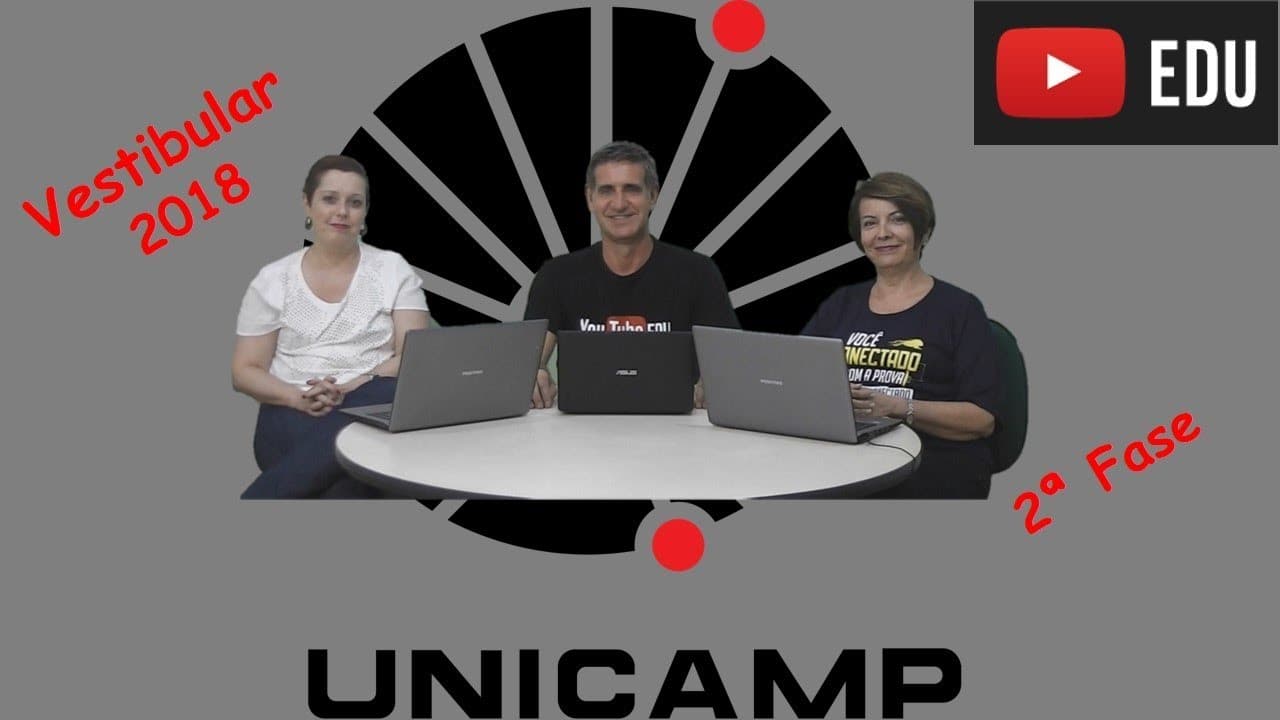 Thumbnail: UNICAMP 2018 - 2ª FASE - Revisão e Dicas de Redação