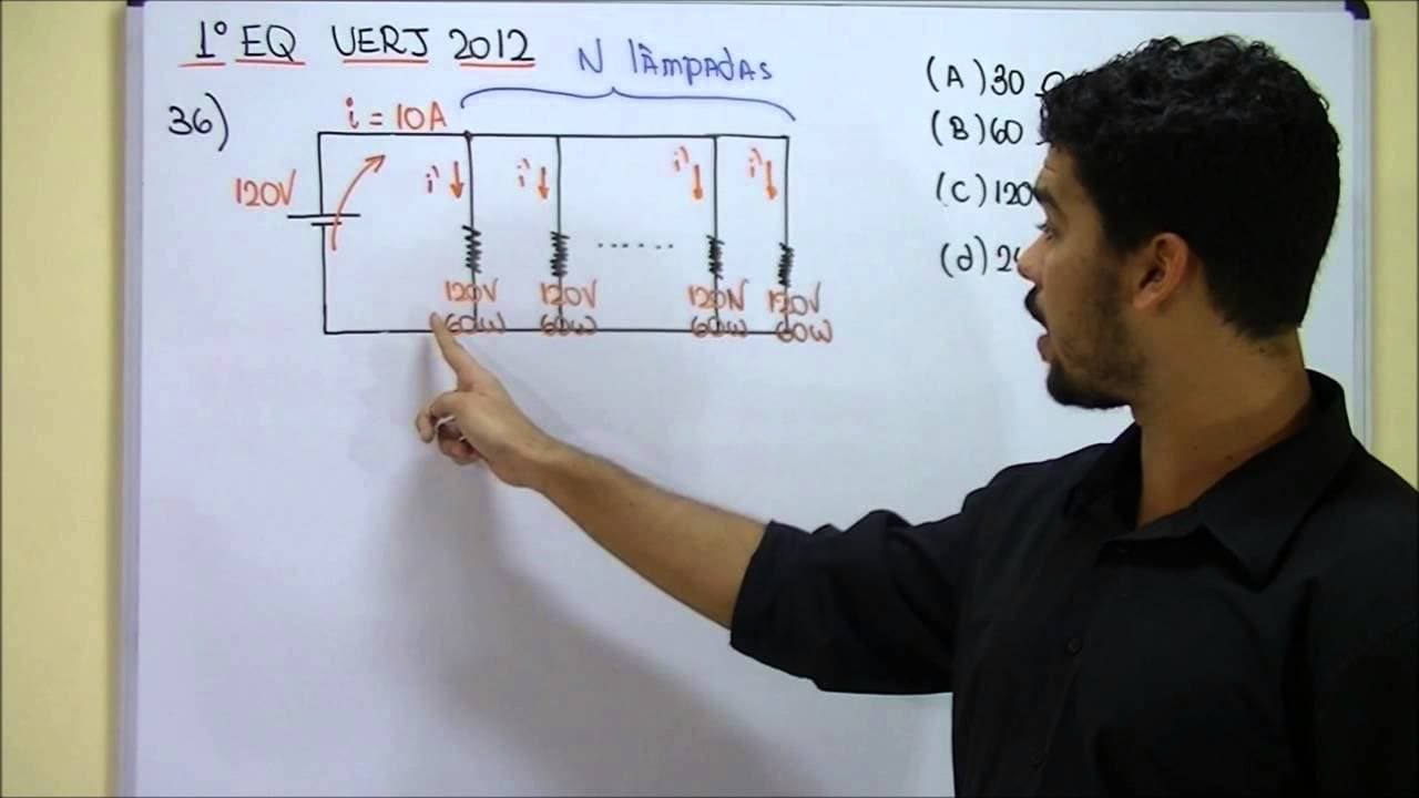 Thumbnail: QUESTÕES RESOLVIDAS  REVISÃO UERJ FÍSICA PARTE 1   JUN 13   PROF  MARCOS SANT'ANNA