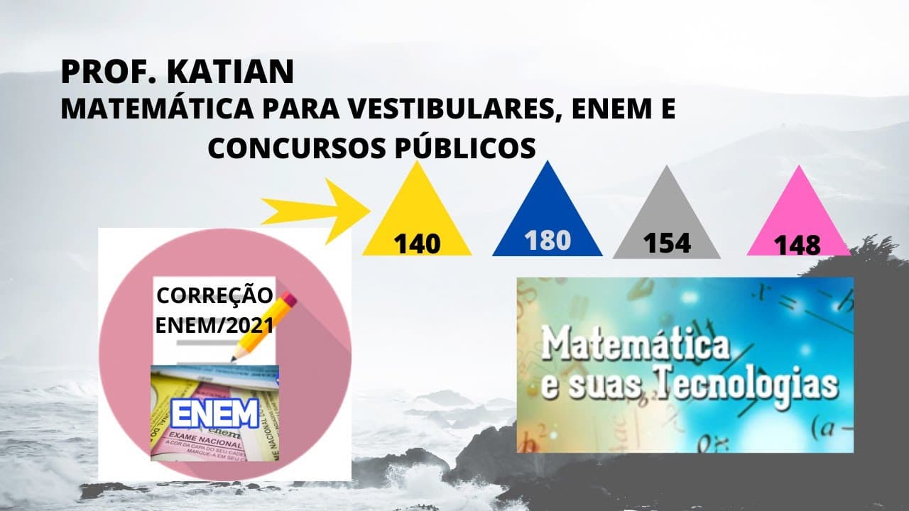 Thumbnail: RESOLUÇÃO ENEM/2021-QUESTÃO 140-CADERNO AMARELO - Os diretores de uma escola precisam construir um