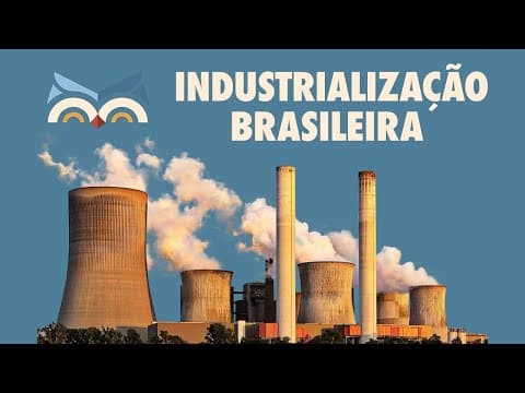 Thumbnail da aula: Industrialização Brasileira  - Toda Matéria