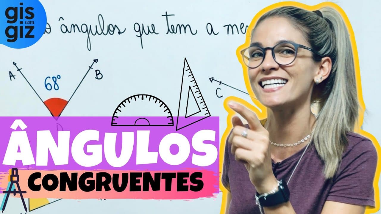 Thumbnail: ÂNGULOS CONGRUENTES \Prof. Gis/