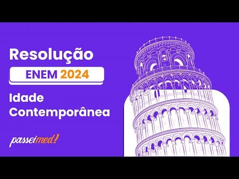 Thumbnail da aula: ENEM 2024 - IDADE CONTEMPORÂNEA | O Círio de Nazaré é uma festa que ocorre, anualmente...