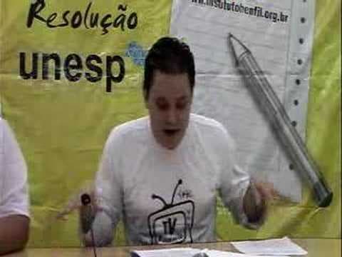 Thumbnail da aula: 82, 83 e 84 UNESP Resolução 2008 Conhecimentos Gerais