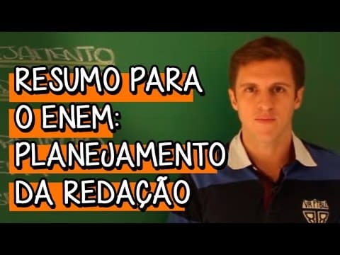 Thumbnail da aula: Interpretação e Listagem de Ideias - Resumo para o ENEM: Redação | Descomplica