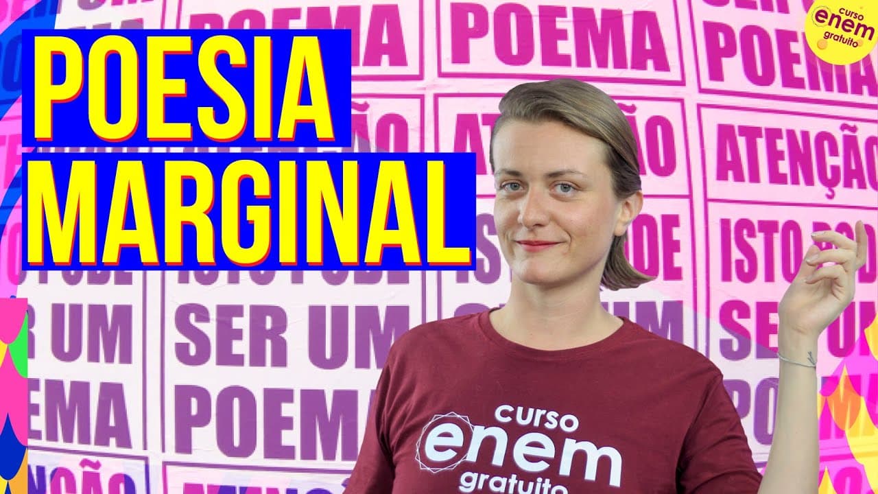 Thumbnail: POESIA MARGINAL | Resumo de Literatura para o Enem