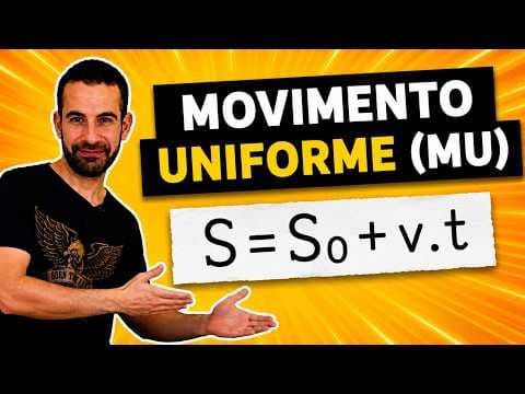 Thumbnail da aula: MOVIMENTO UNIFORME (MU) - [CINEMÁTICA DO ZERO]
