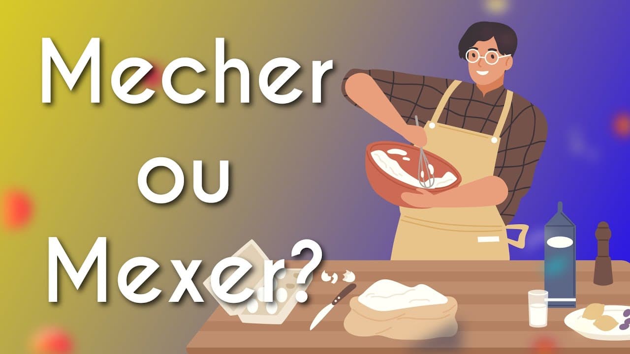 Thumbnail: Mexer ou mecher - Brasil Escola