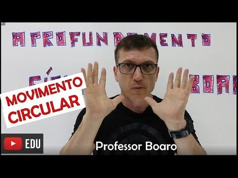 Thumbnail da aula: MOVIMENTO CIRCULAR - APROFUNDAMENTO de FÍSICA - ESCOLA NAVAL - VÍDEO AULA nº27