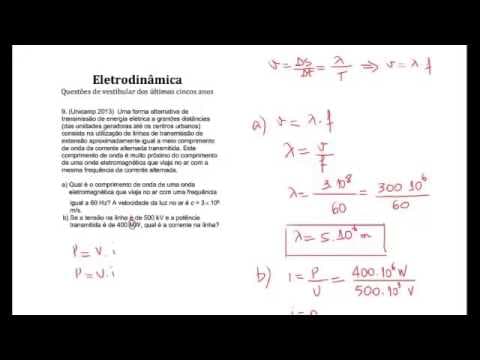 Thumbnail da aula: Eletrodinâmica - 11 questões resolvidas