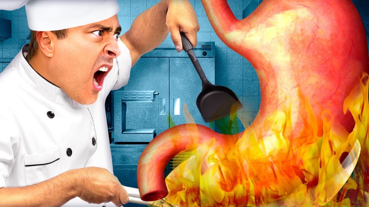 Thumbnail: SISTEMA DIGESTÓRIO: Estômago | AULA 3