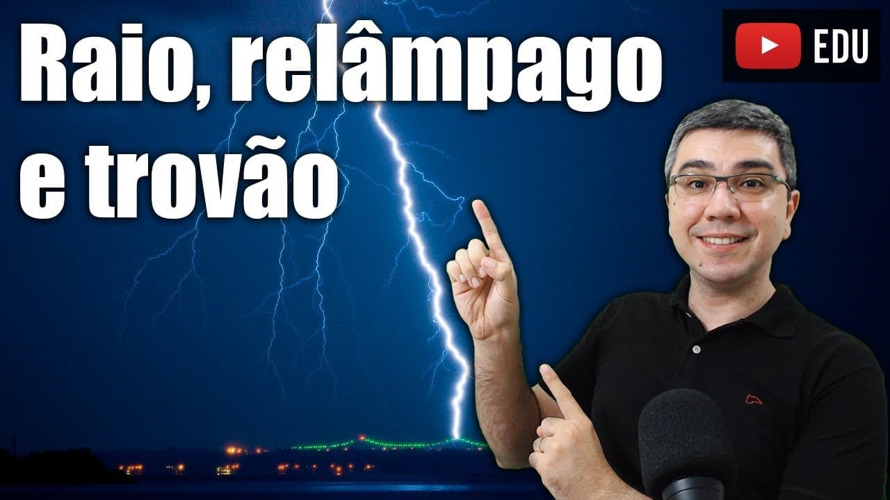 Thumbnail: Raios, relâmpagos e trovões | O que são e como se precaver