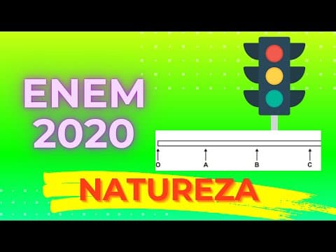 Thumbnail da aula: ENEM 2020 - Você foi contratado para sincronizar os quatro semáforos de uma avenida