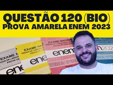 Thumbnail da aula: QUESTÃO 120 PROVA ENEM AMARELA (SEGUNDO DIA) - SÍNDROME DE DOWN