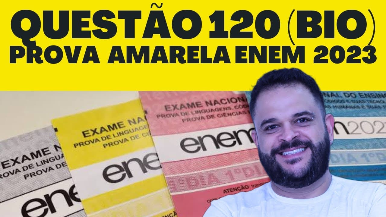 Thumbnail: QUESTÃO 120 PROVA ENEM AMARELA (SEGUNDO DIA) - SÍNDROME DE DOWN