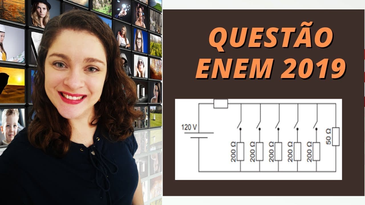 Thumbnail: Enem 2019 | Eletrodinâmica | " Uma casa tem um cabo elétrico mal dimensionado ...